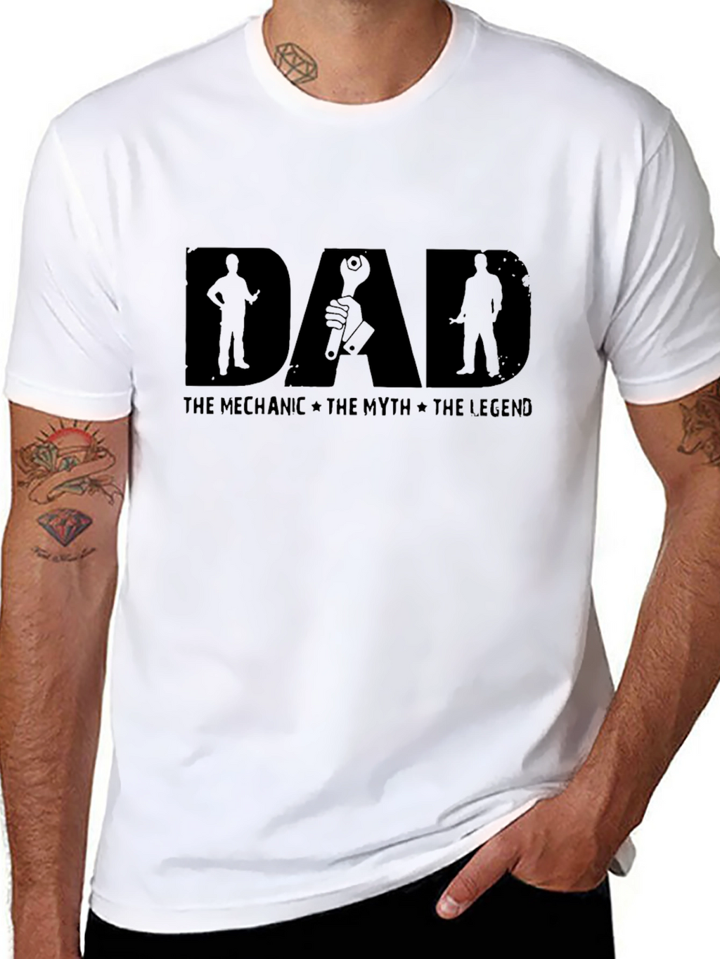 Dad The Mechanic The Myth The Legend T-Shirt