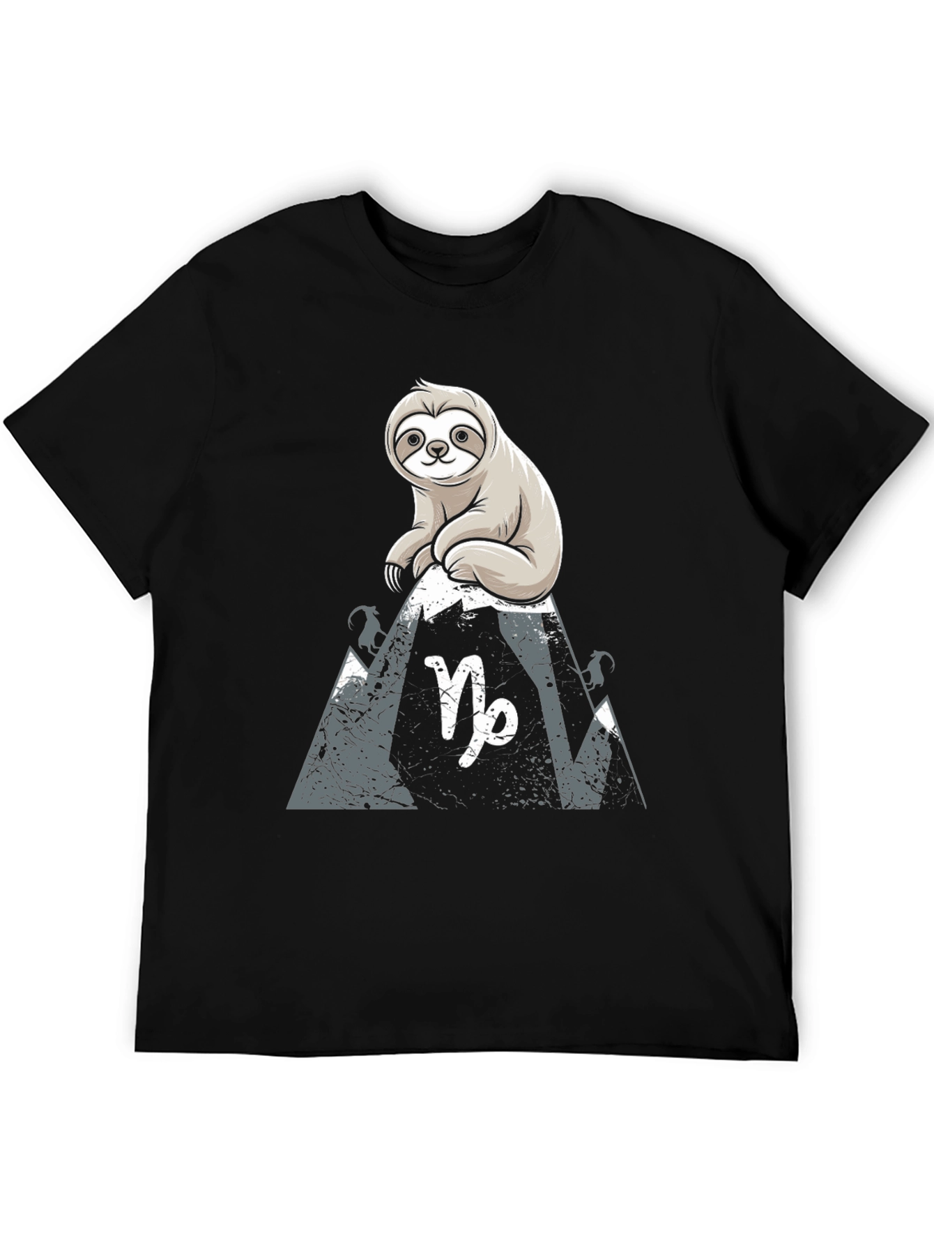 Capricorn Sloth T-Shirt - Zodiac Sign Tee