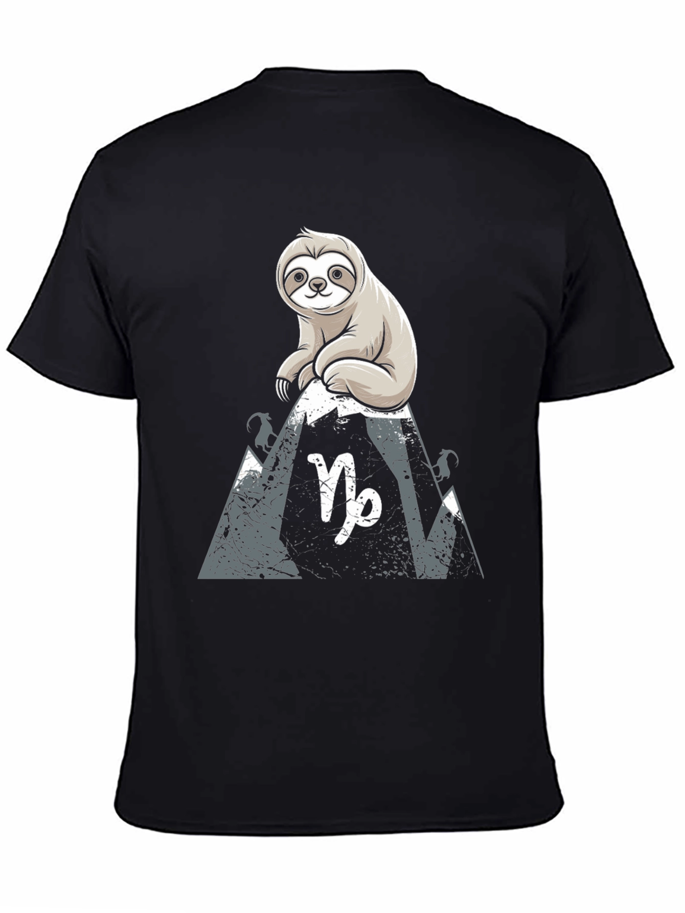 Capricorn Sloth T-Shirt - Zodiac Sign Tee