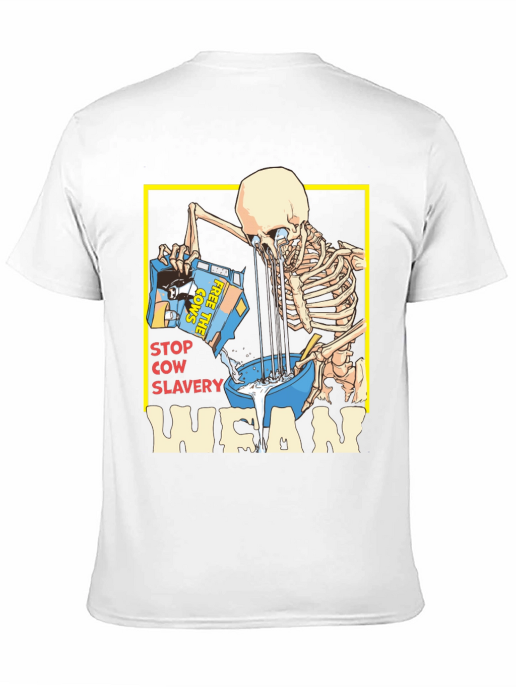 Vegan T-Shirt: Stop Cow Slavery