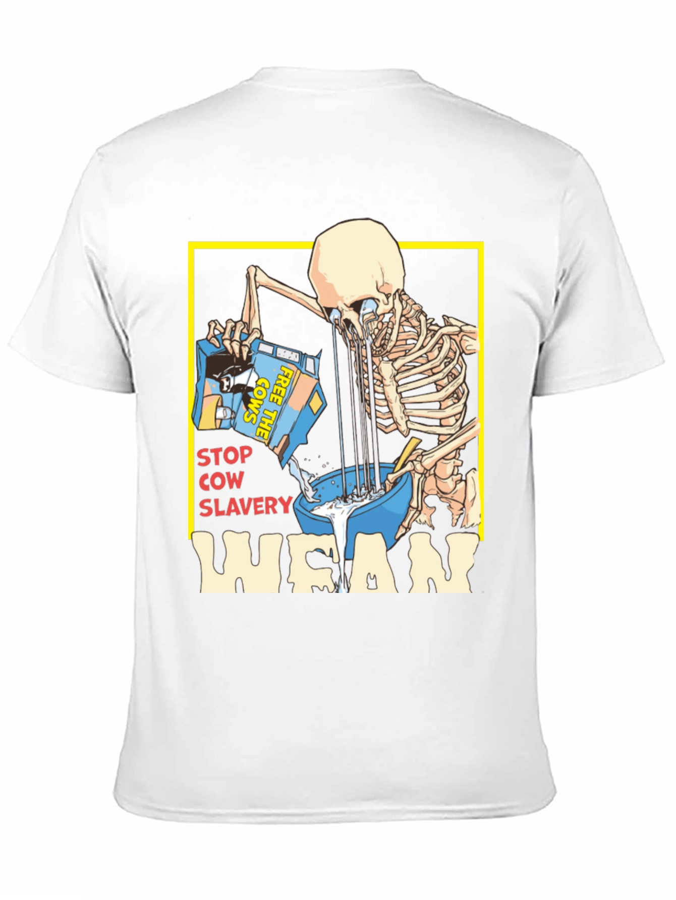 Vegan T-Shirt: Stop Cow Slavery