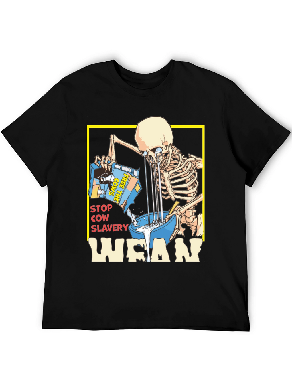 Vegan T-Shirt: Stop Cow Slavery