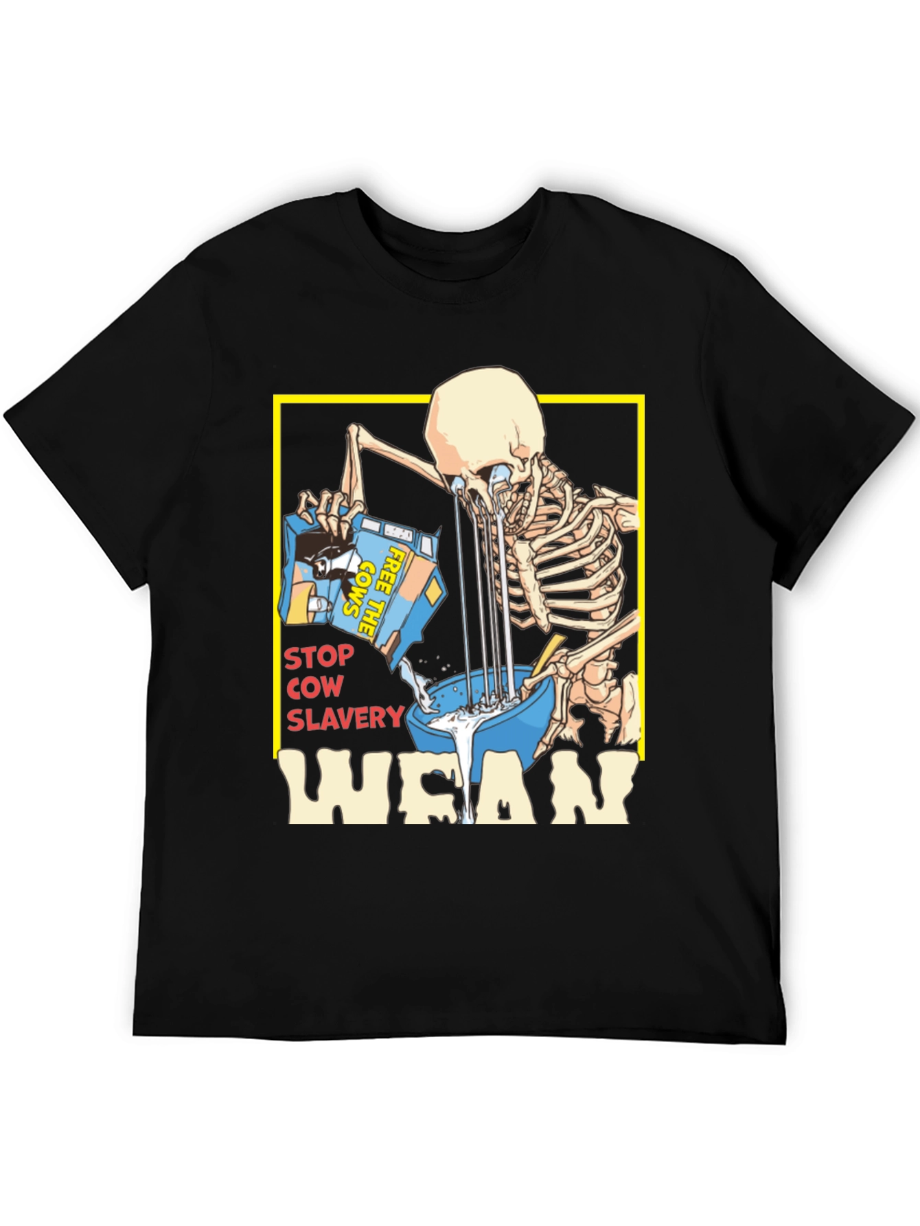 Vegan T-Shirt: Stop Cow Slavery