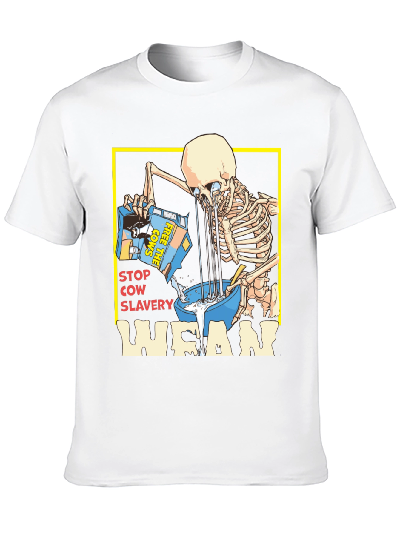 Vegan T-Shirt: Stop Cow Slavery