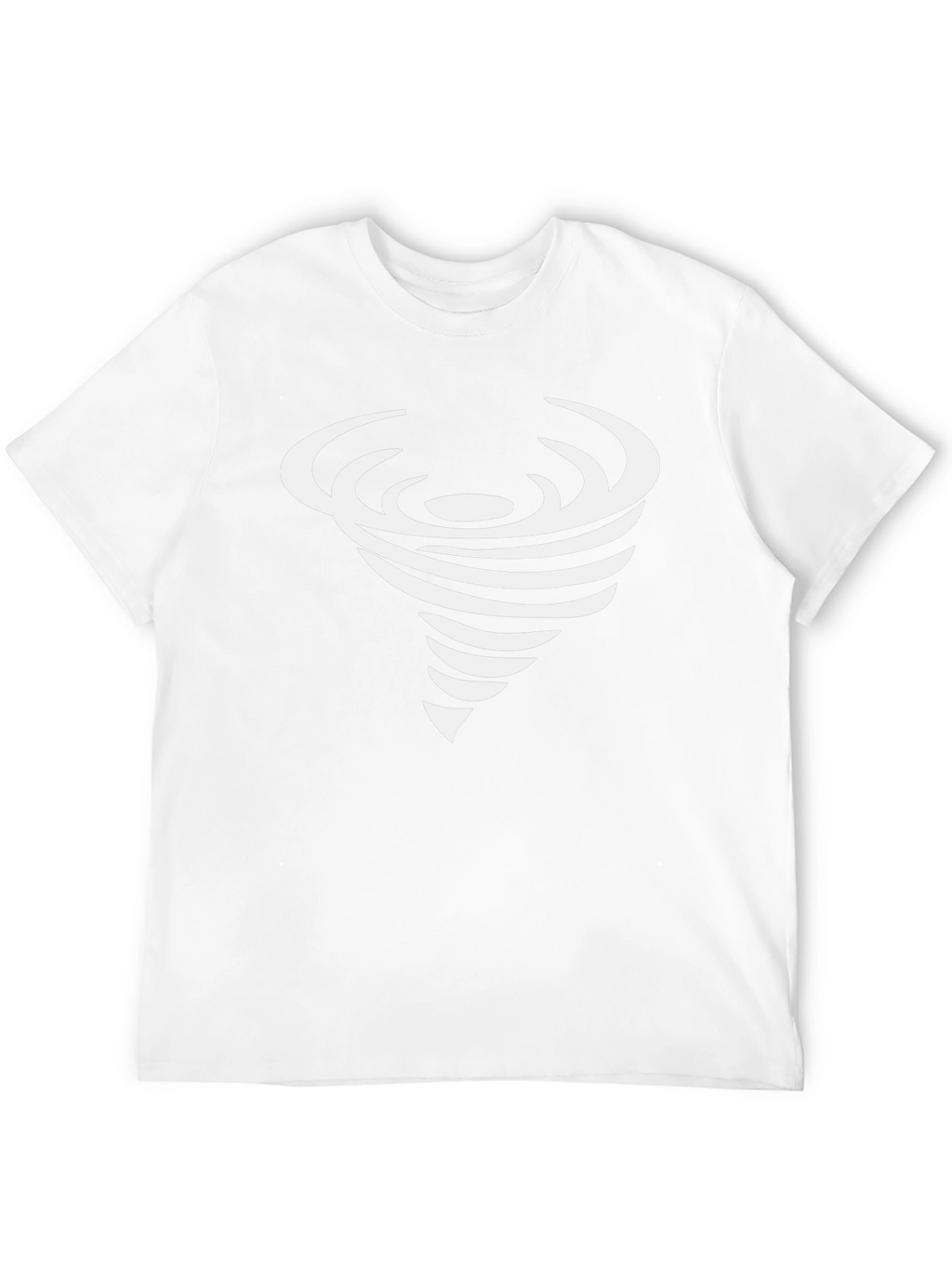 Tornado Graphic T-Shirt - Black Stylish Cotton Tee