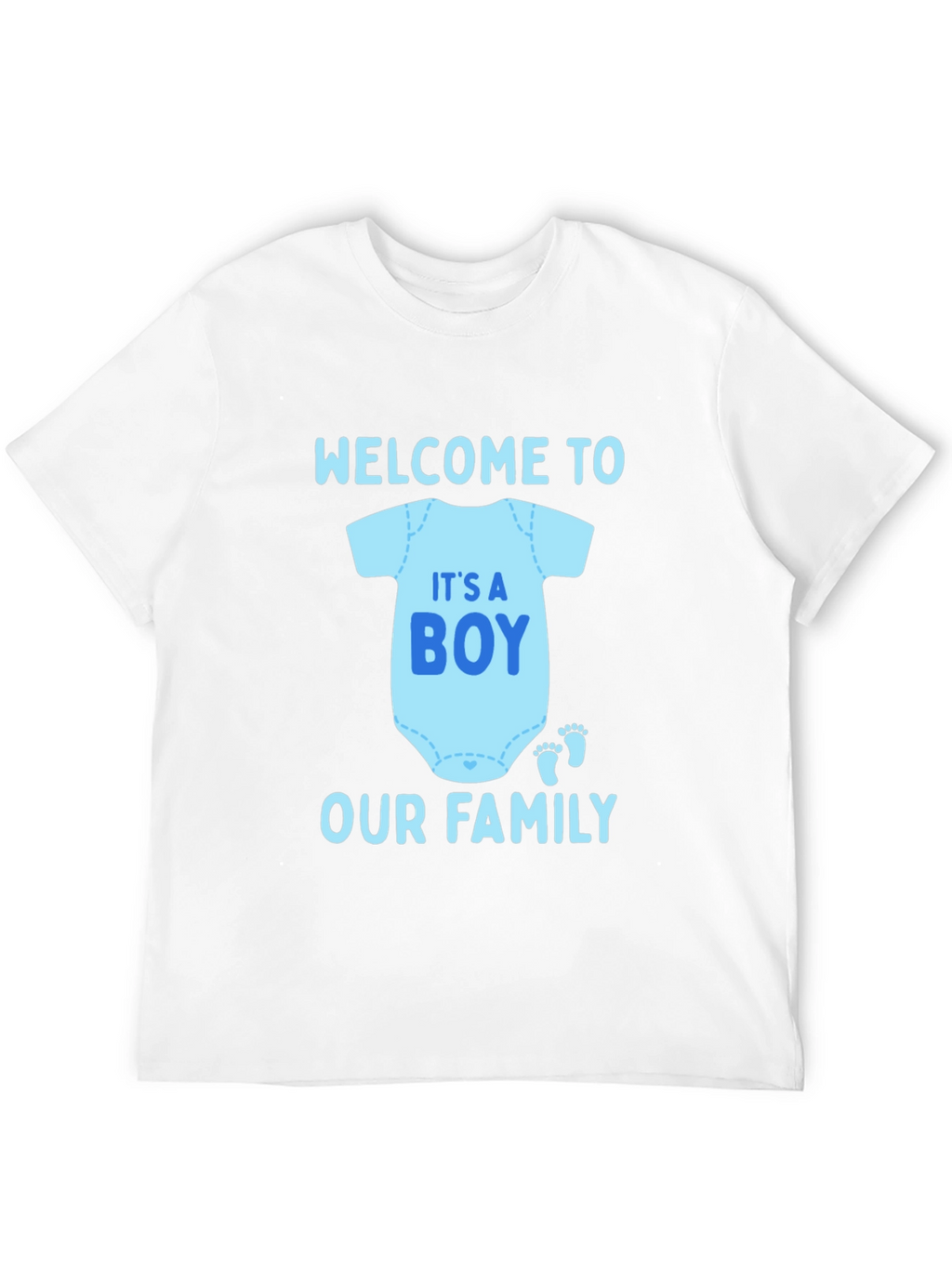 Its A Boy Welcome to Our Family T-Shirt