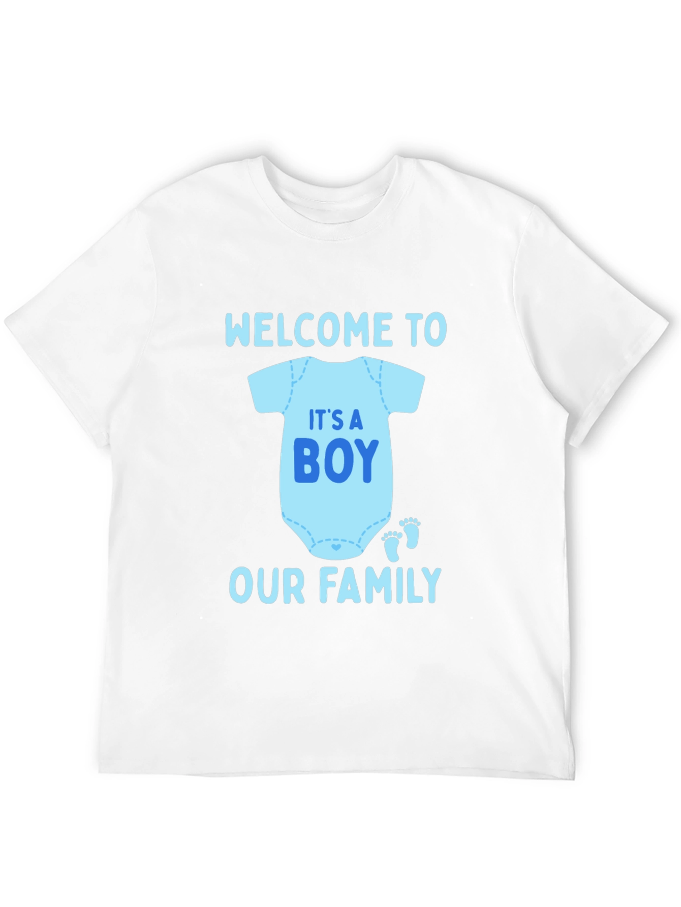 Its A Boy Welcome to Our Family T-Shirt
