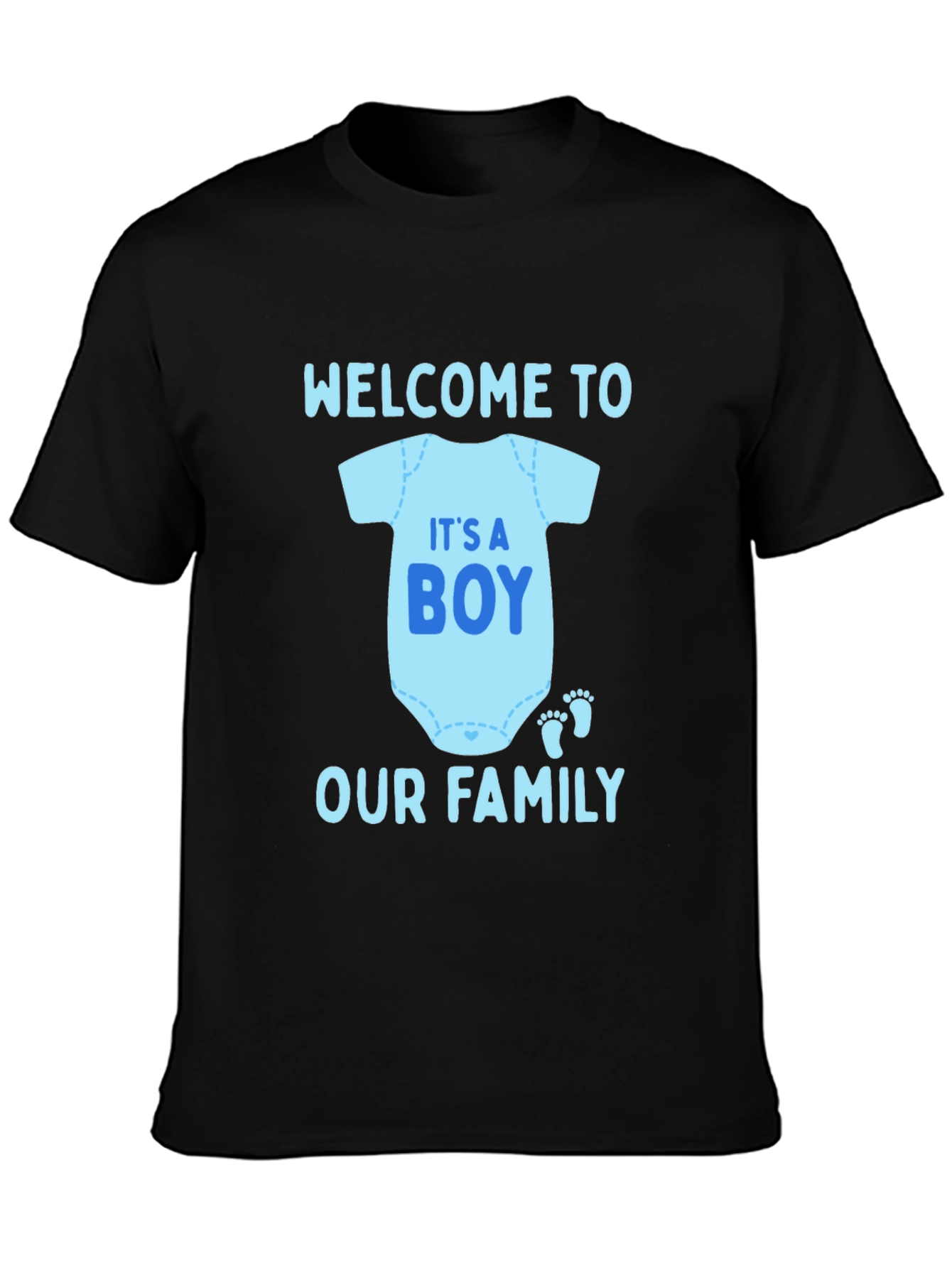 Its A Boy Welcome to Our Family T-Shirt
