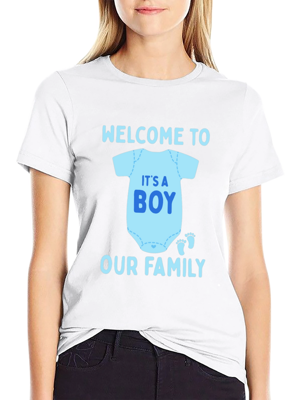 Its A Boy Welcome to Our Family T-Shirt