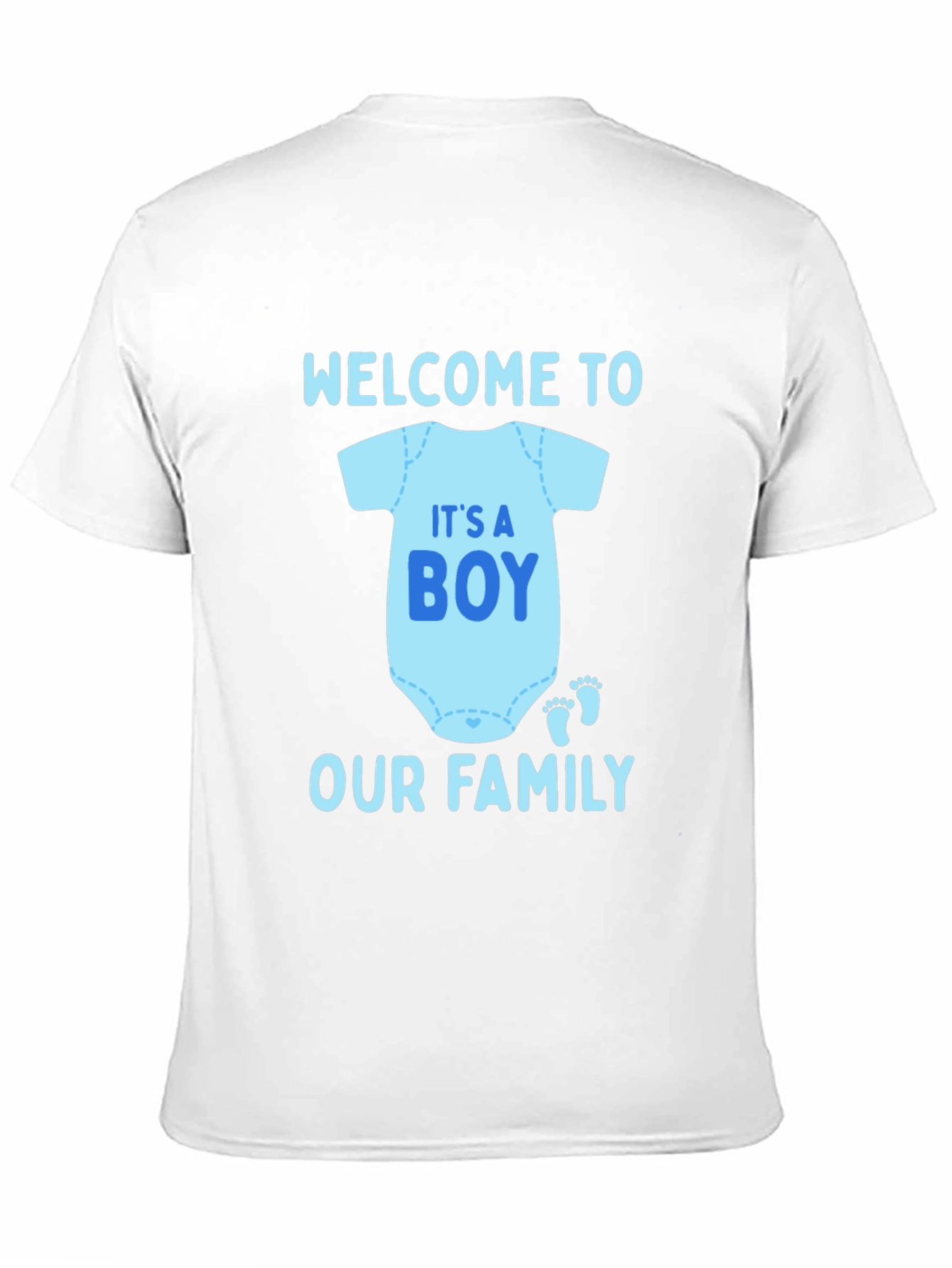 Its A Boy Welcome to Our Family T-Shirt