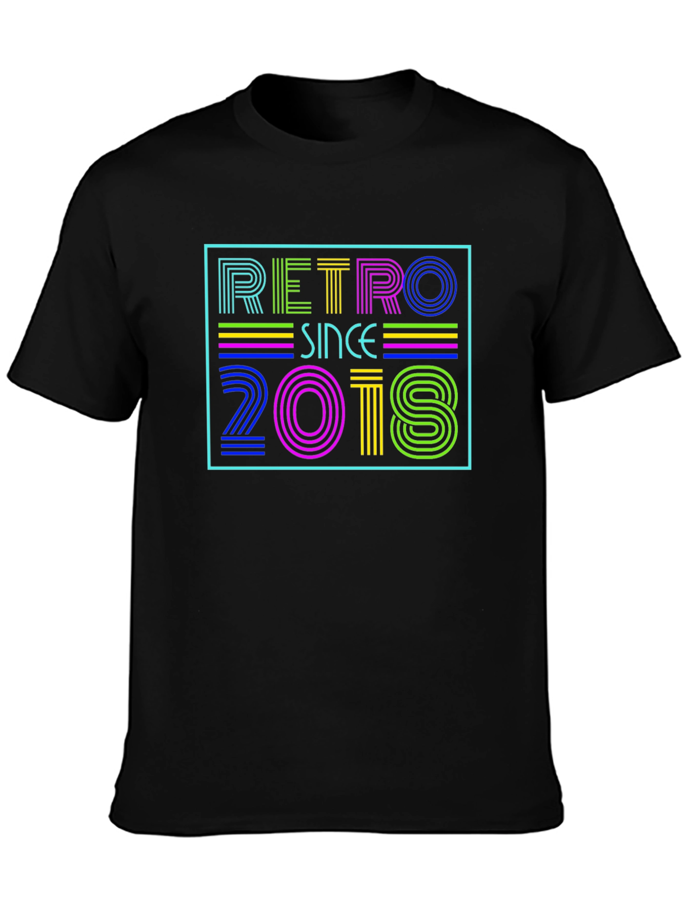 Retro Since 2018 Graphic T-Shirt