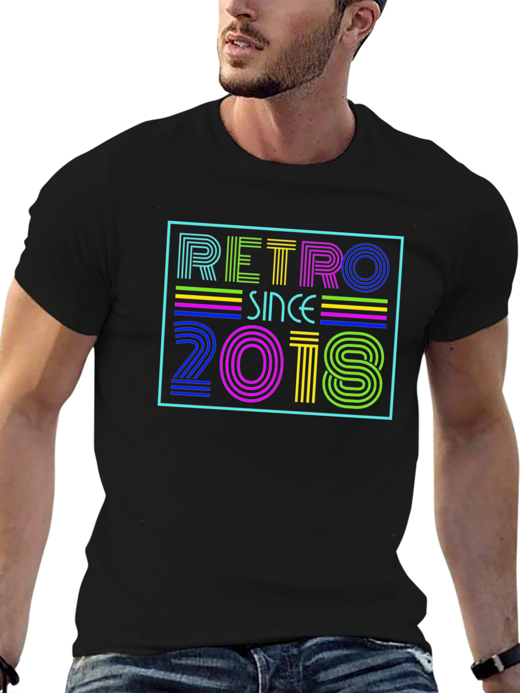 Retro Since 2018 Graphic T-Shirt