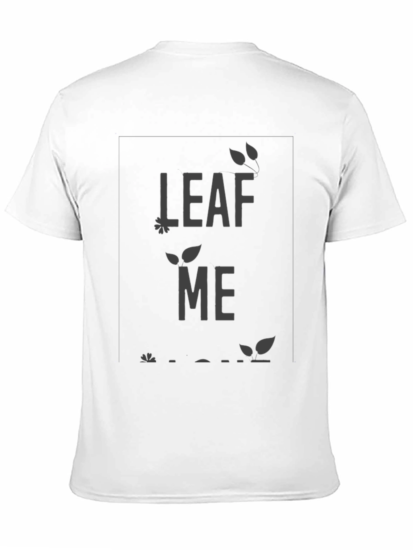 Leaf Me Alone Graphic Tee - Relaxed Fit