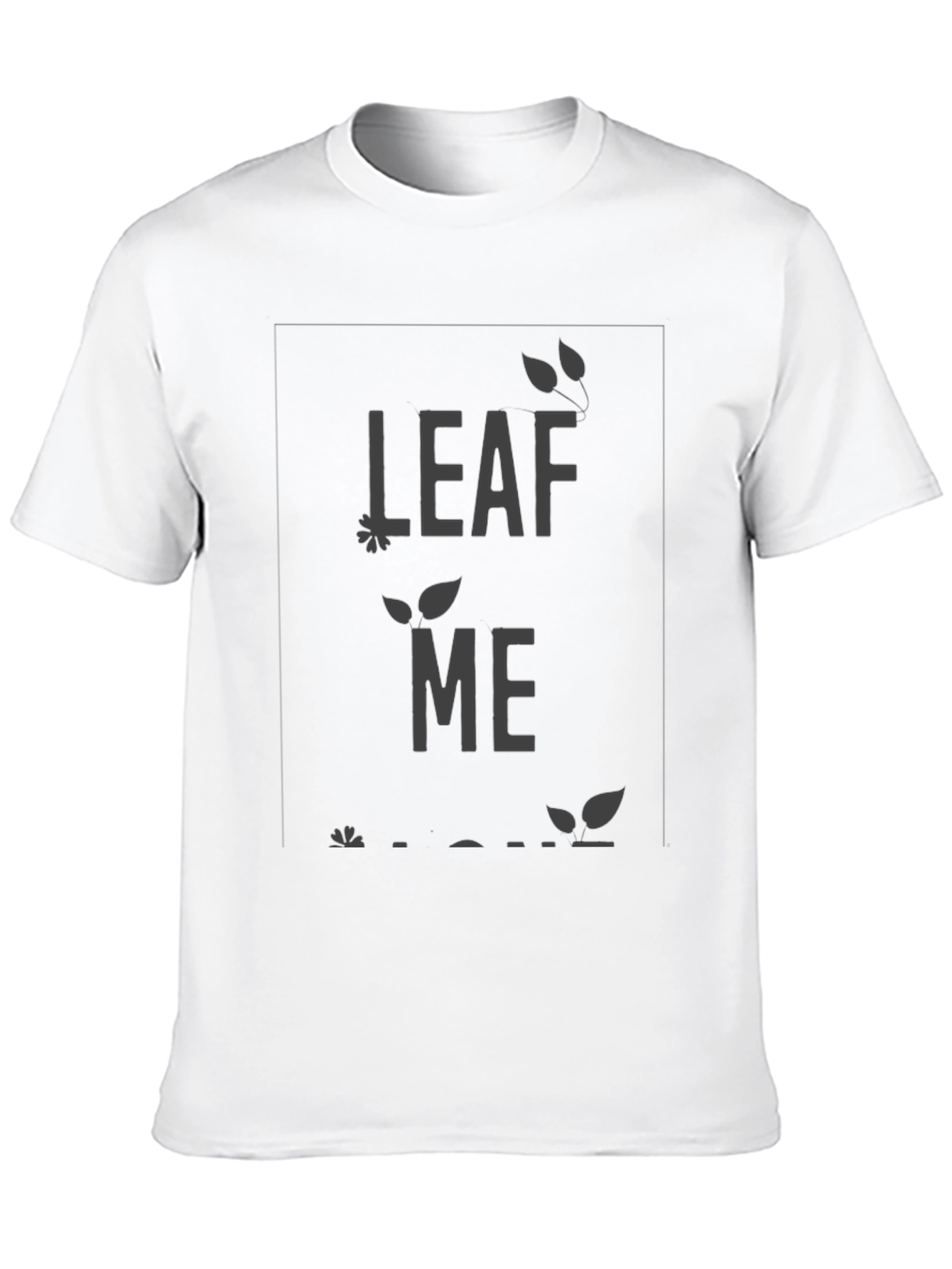 Leaf Me Alone Graphic Tee - Relaxed Fit
