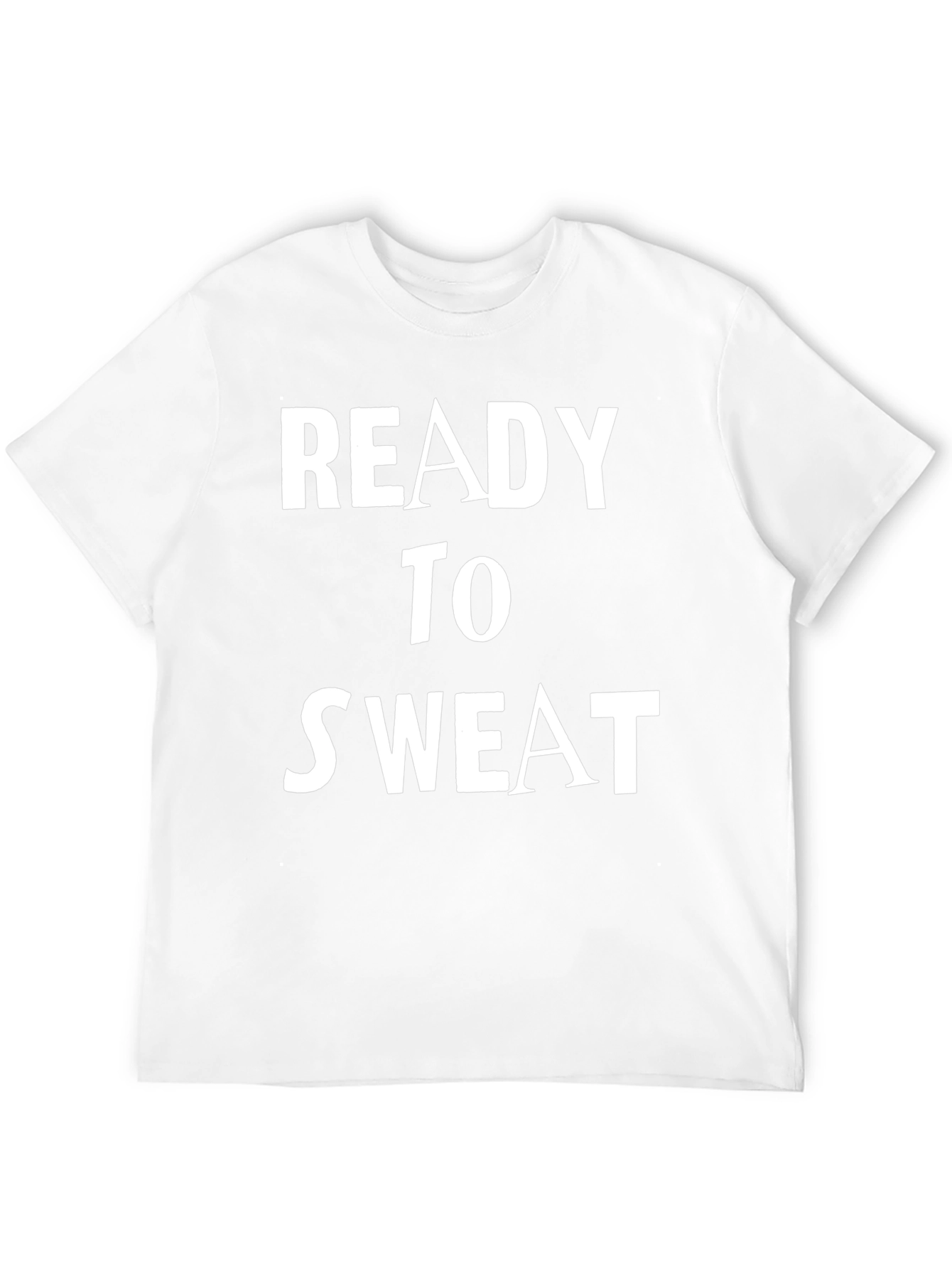 Ready to Sweat Graphic Tee - Black