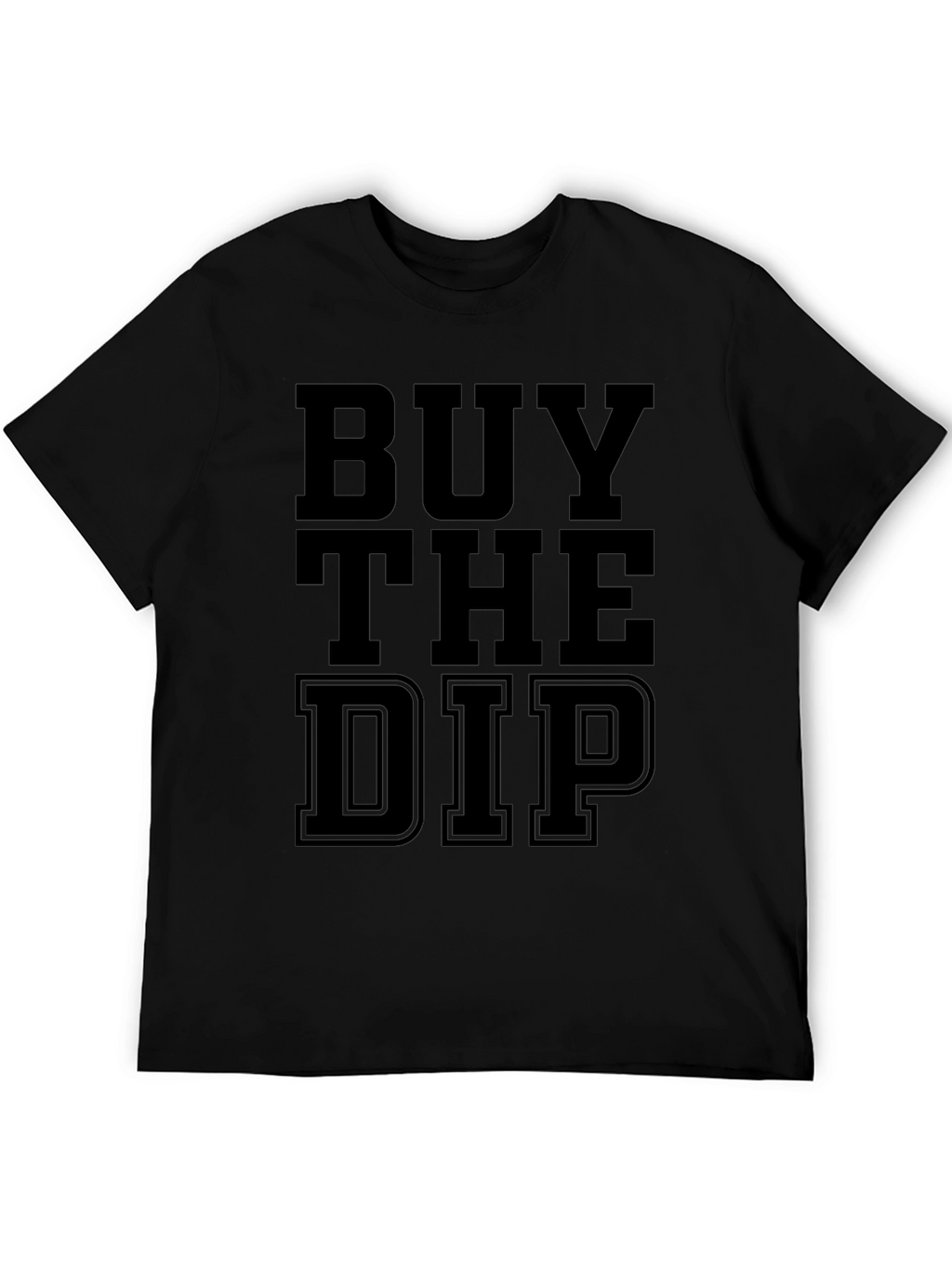 Buy the Dip Graphic Tee - Black Cotton