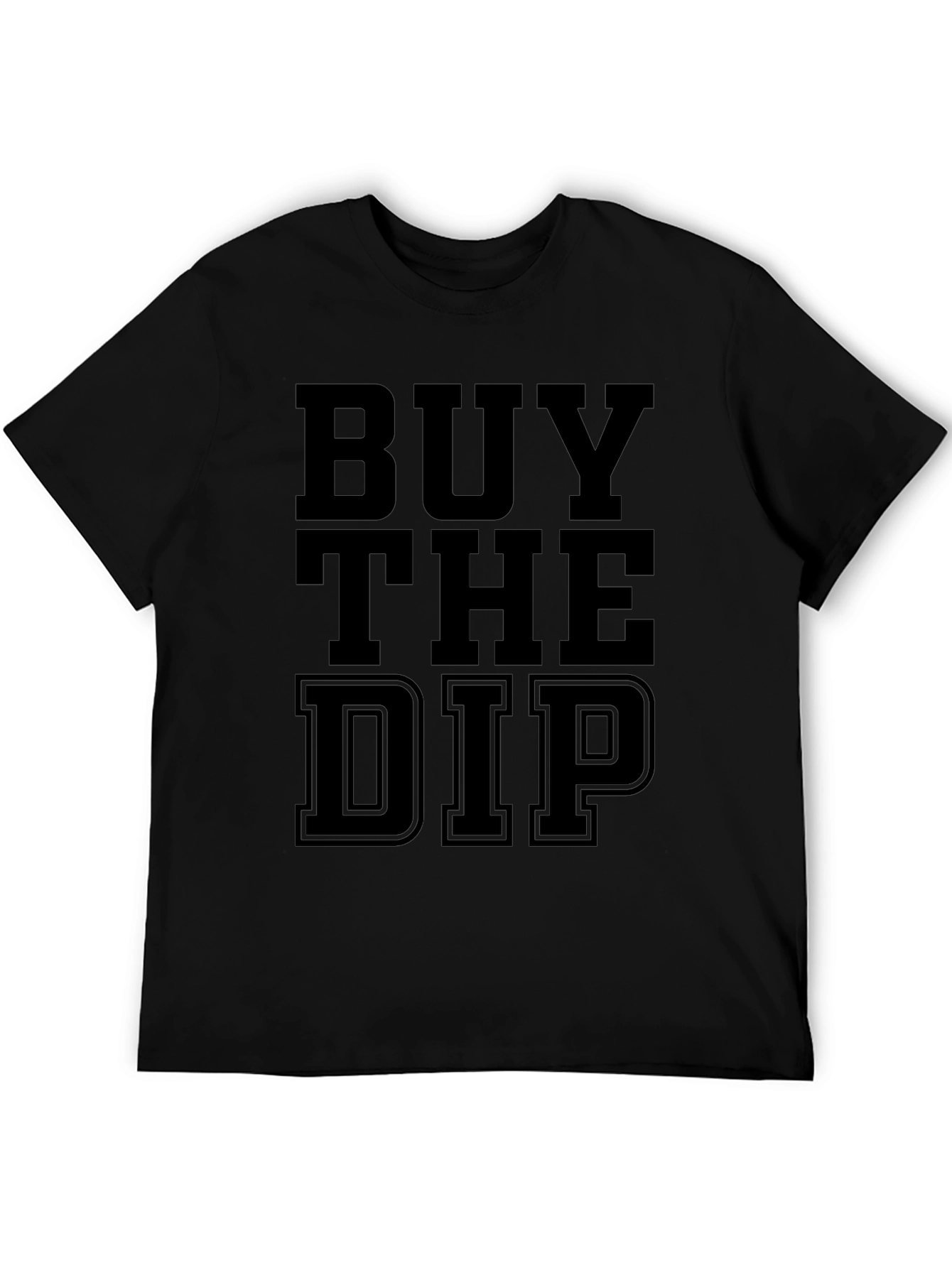 Buy the Dip Graphic Tee - Black Cotton