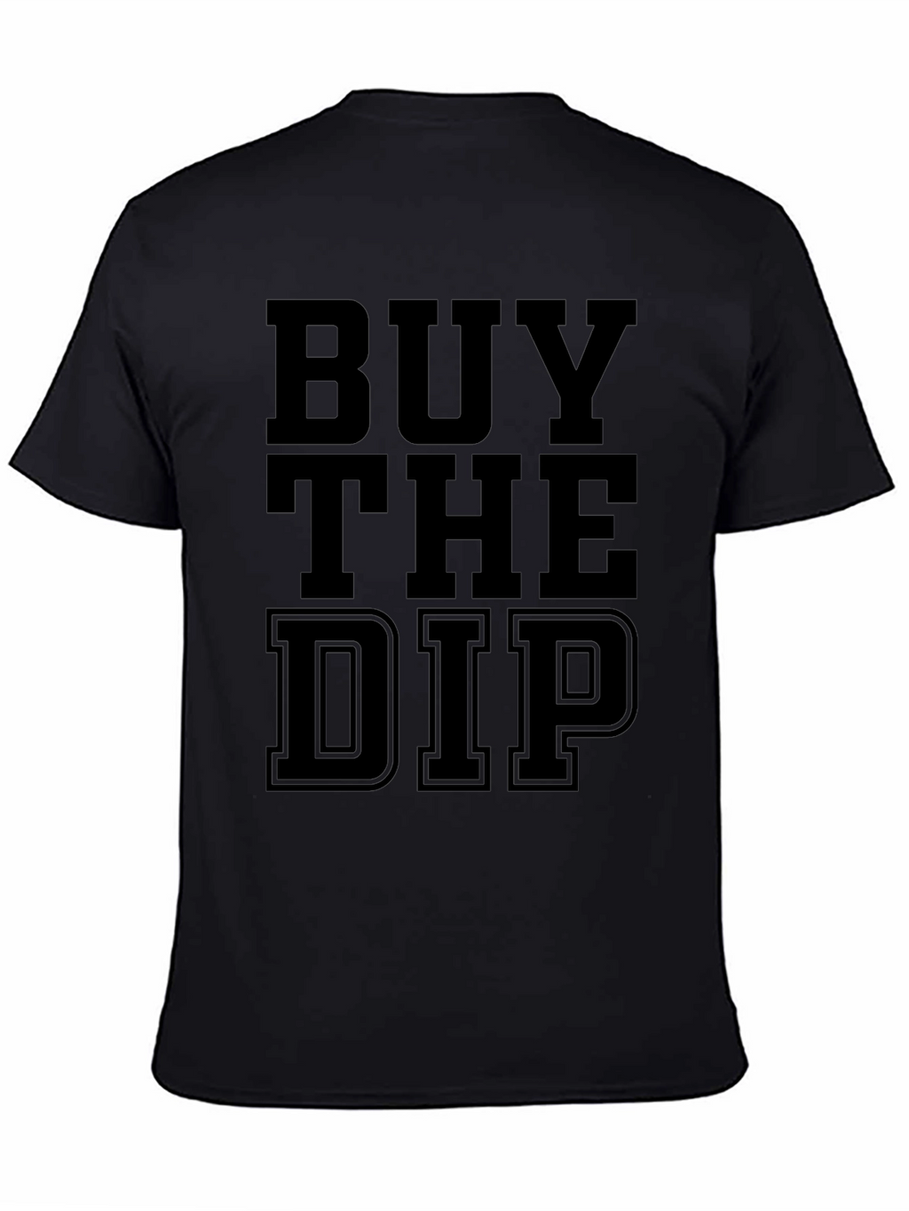 Buy the Dip Graphic Tee - Black Cotton