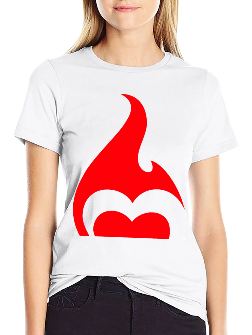 Flame Logo Black T-Shirt