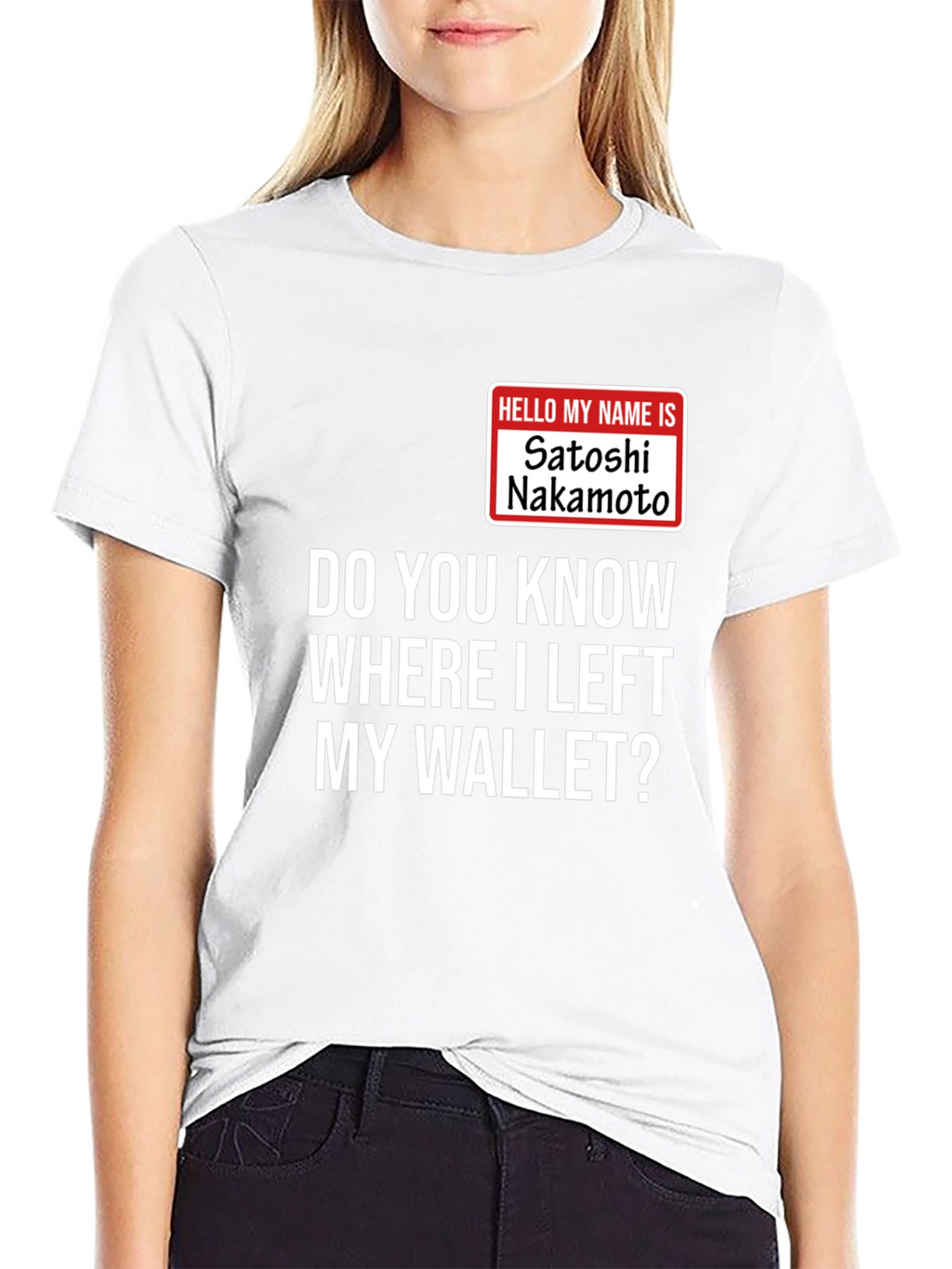 Satoshi Nakamoto Wallet Mens T-Shirt