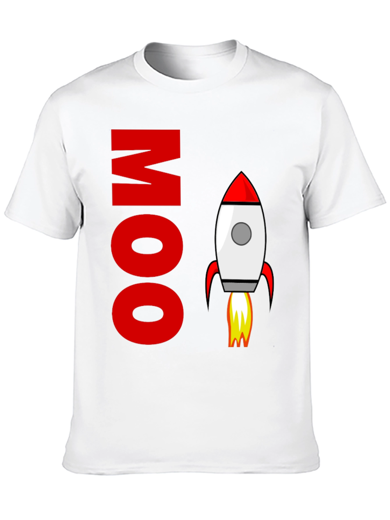Moo To The Moon Graphic T-Shirt
