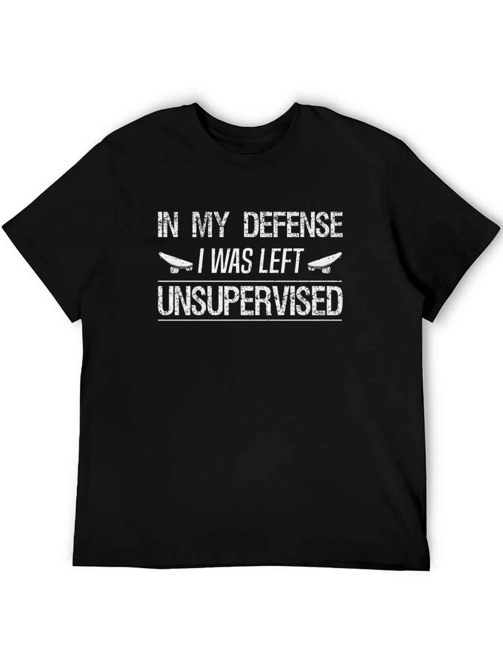 Funny In My Defense Skateboard T-Shirt