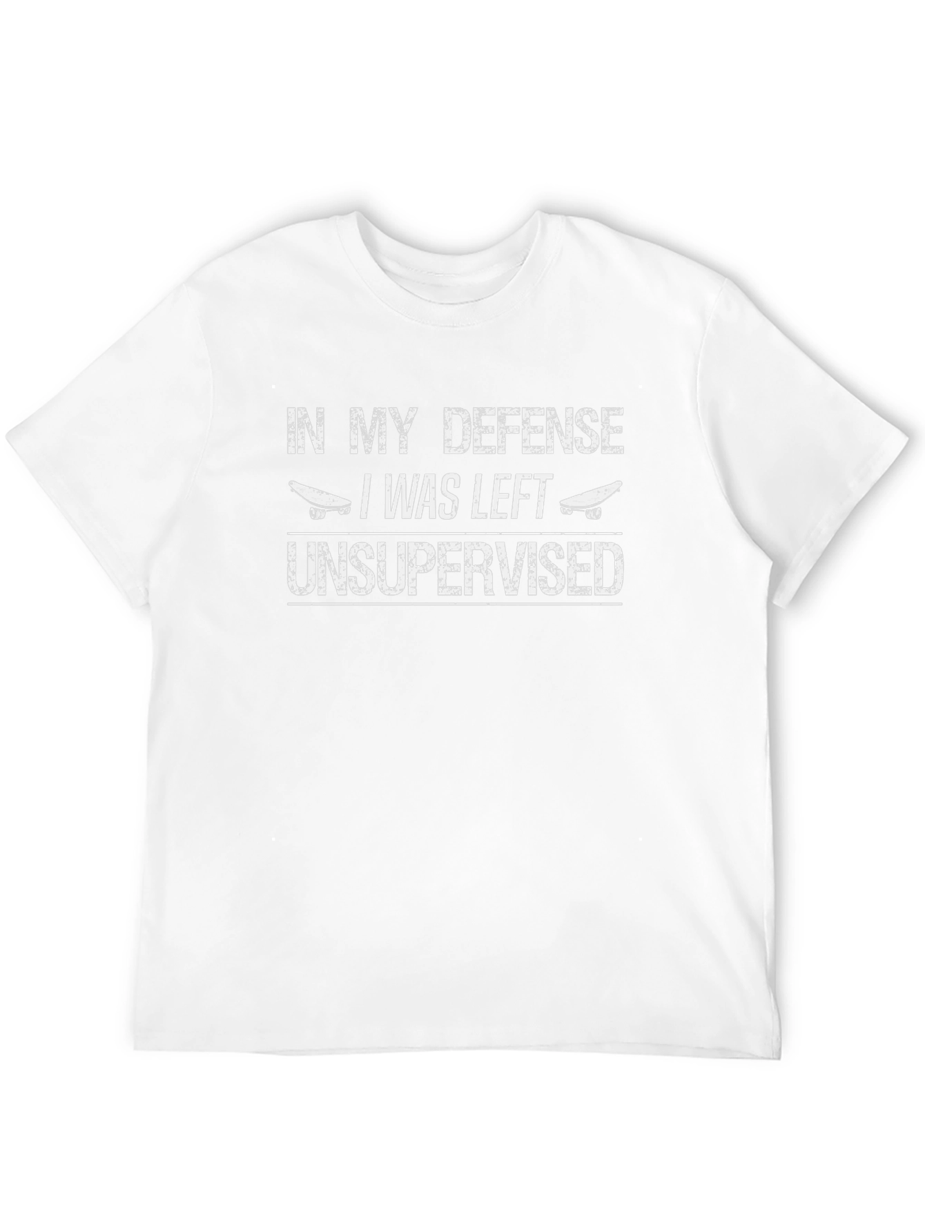Funny In My Defense Skateboard T-Shirt