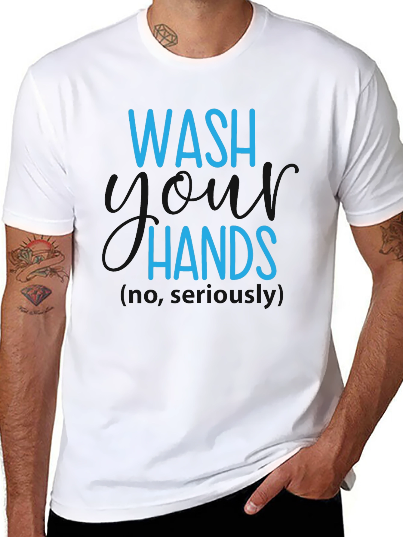 Wash Hands Seriously T-Shirt