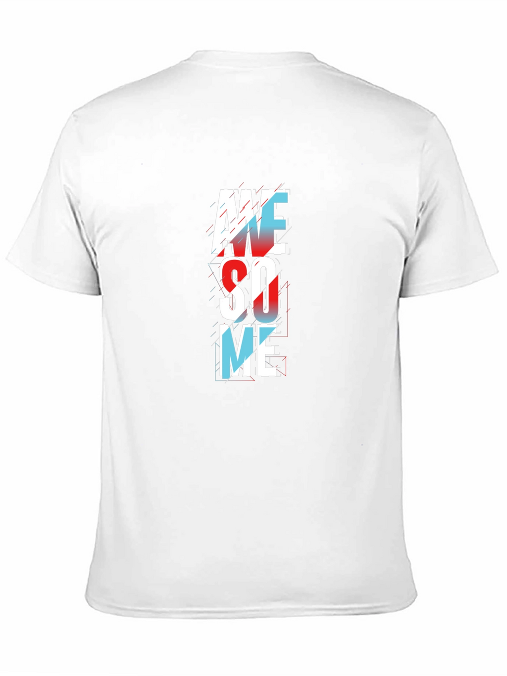 Awesome Graphic Print Mens Black T-Shirt