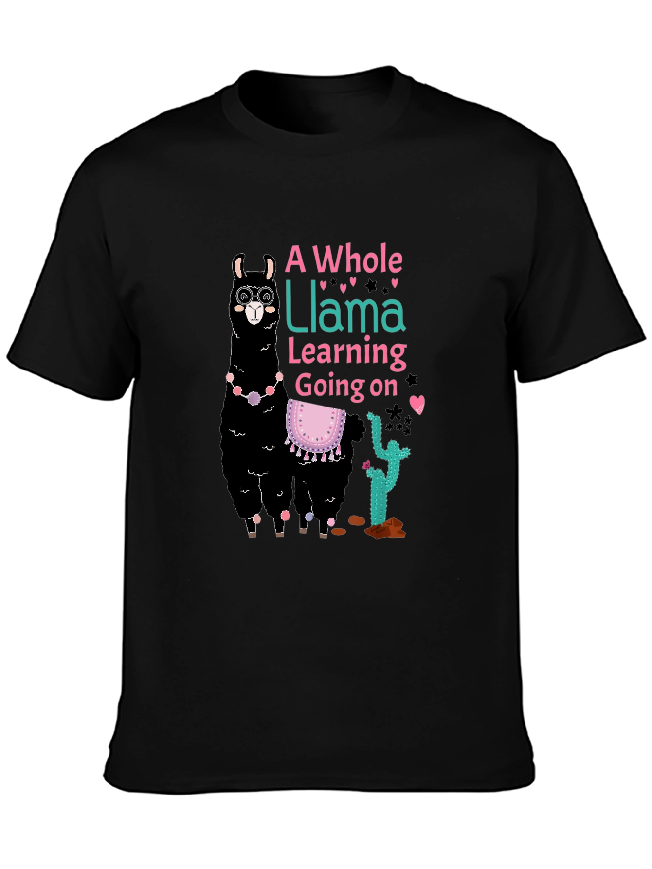 A Whole Llama Learning Going On T-shirt
