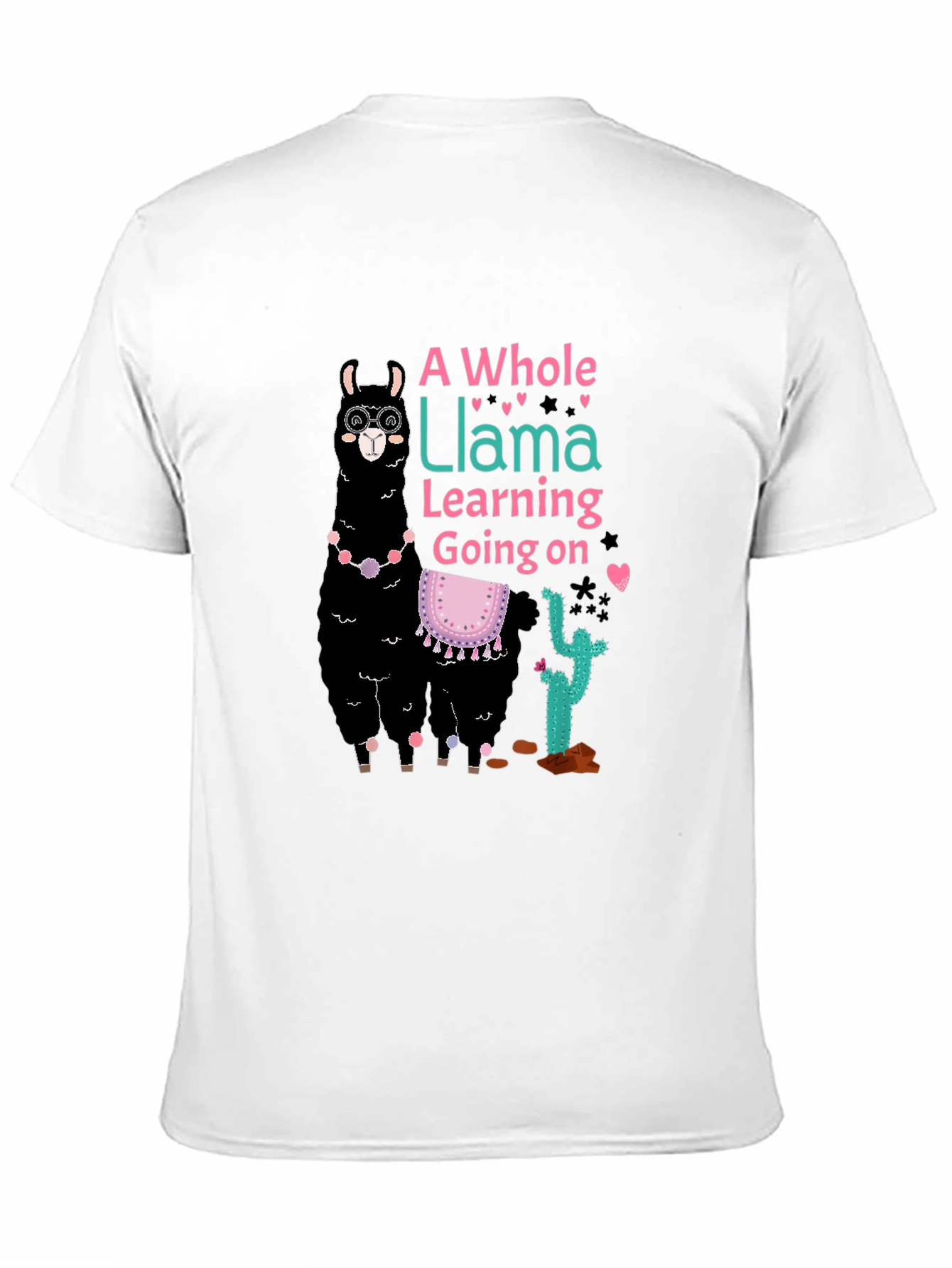 A Whole Llama Learning Going On T-shirt