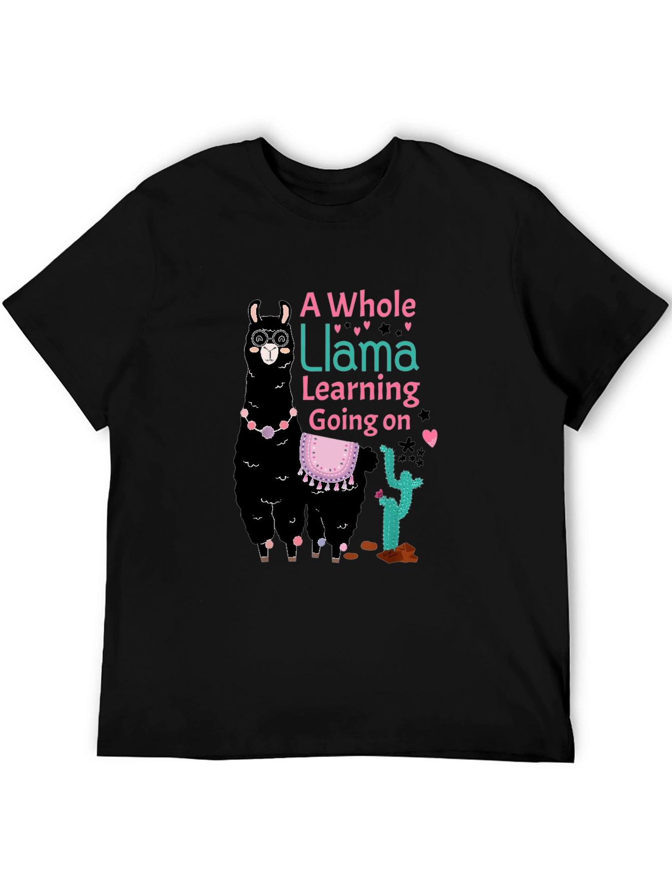 A Whole Llama Learning Going On T-shirt