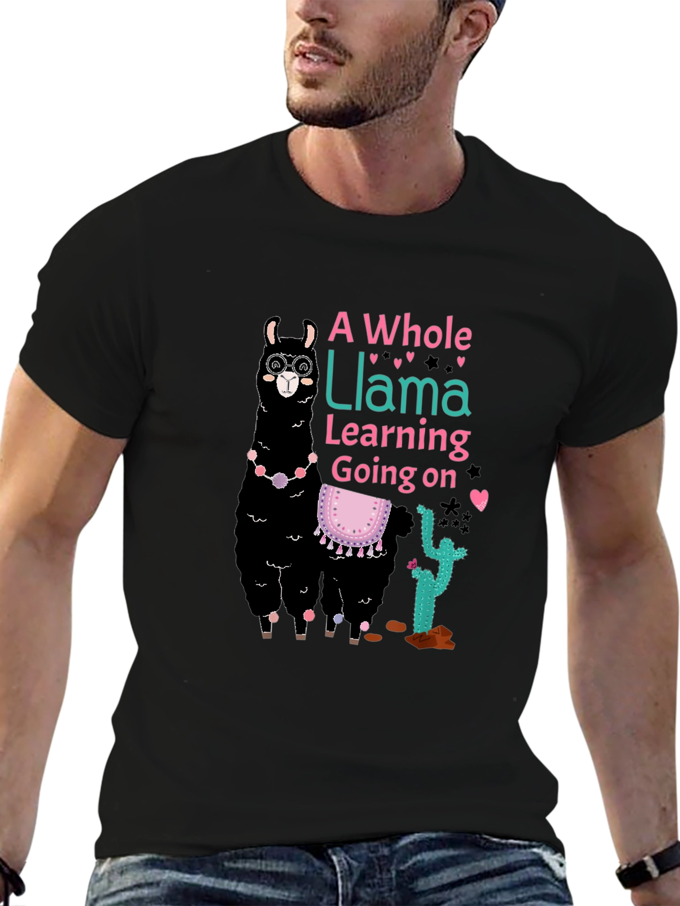 A Whole Llama Learning Going On T-shirt