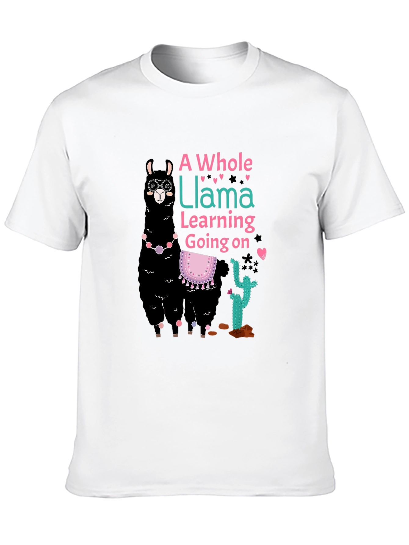 A Whole Llama Learning Going On T-shirt