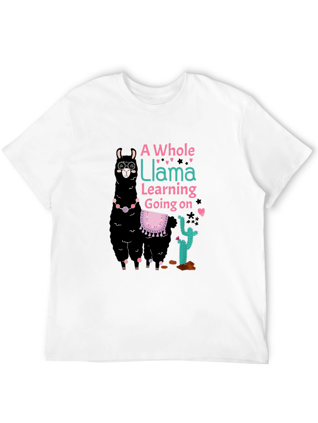 A Whole Llama Learning Going On T-shirt