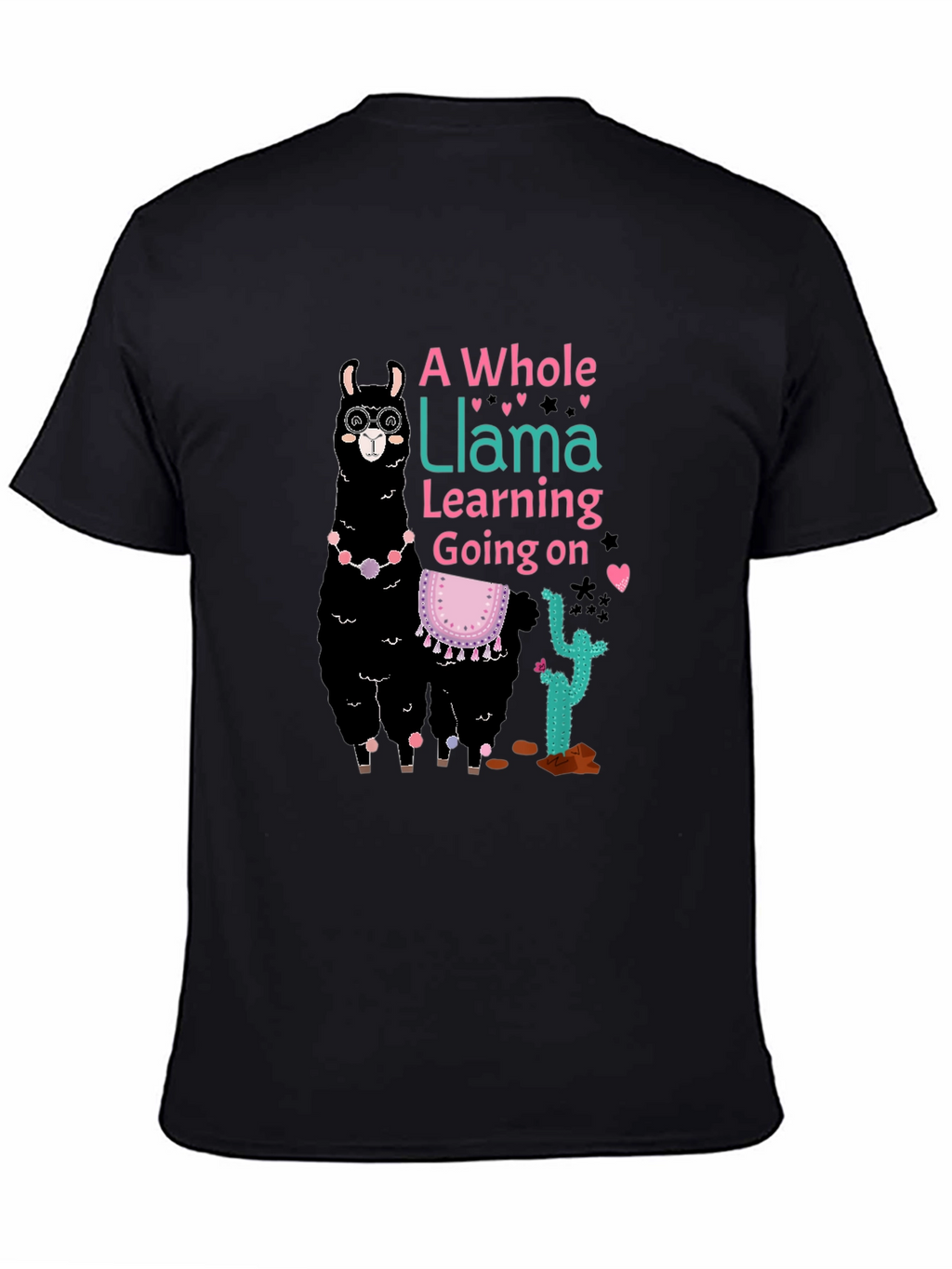 A Whole Llama Learning Going On T-shirt