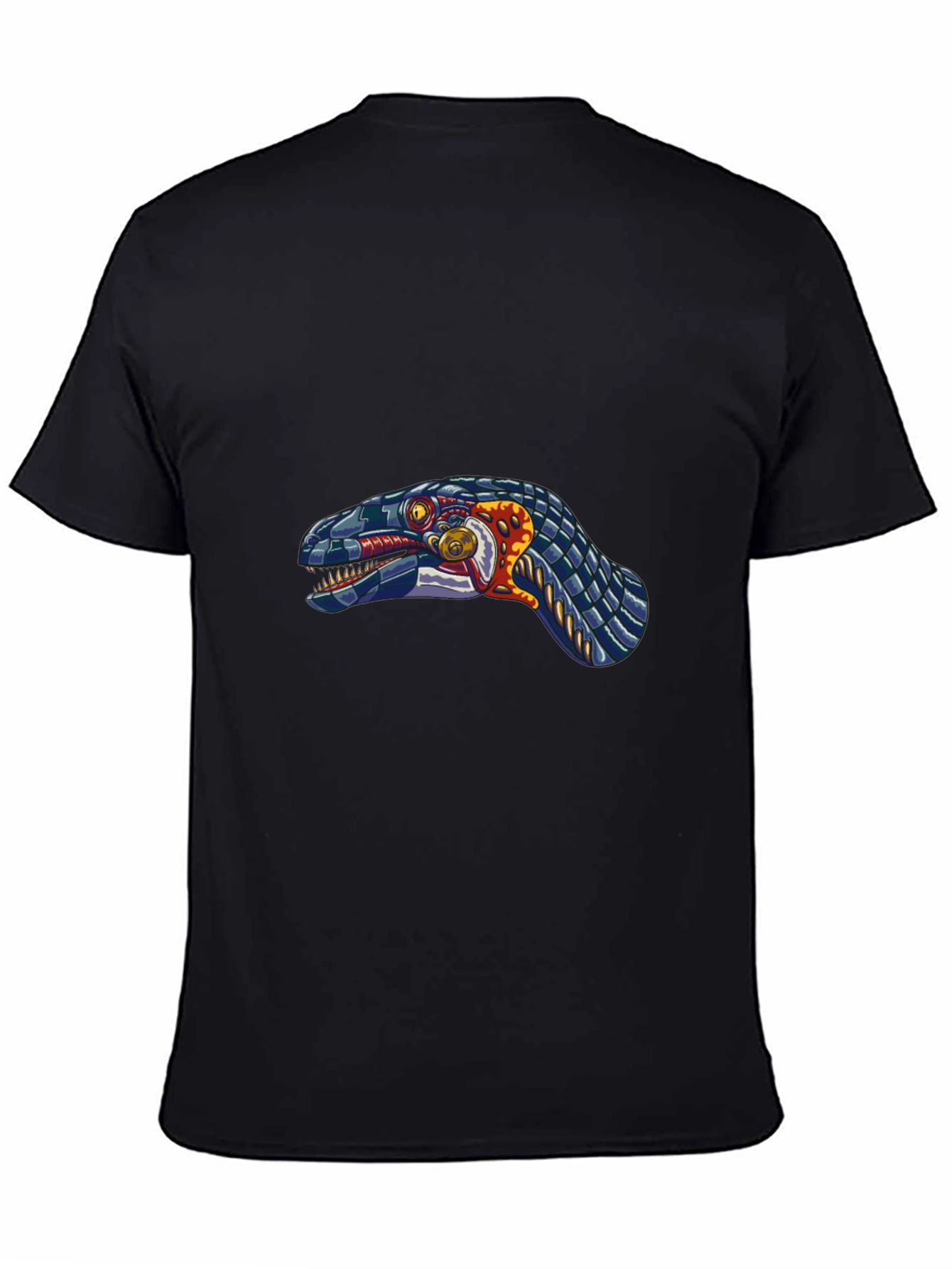 Snake Graphic Black T-Shirt