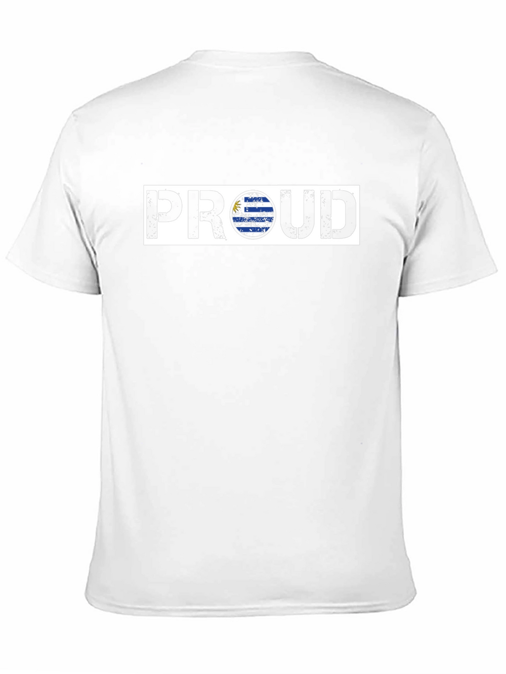 Proud Uruguay Flag Graphic T-Shirt