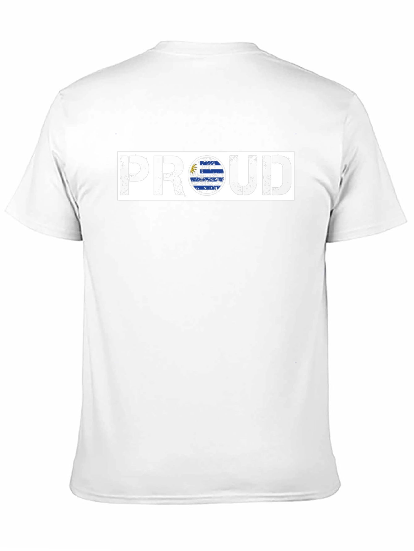 Proud Uruguay Flag Graphic T-Shirt