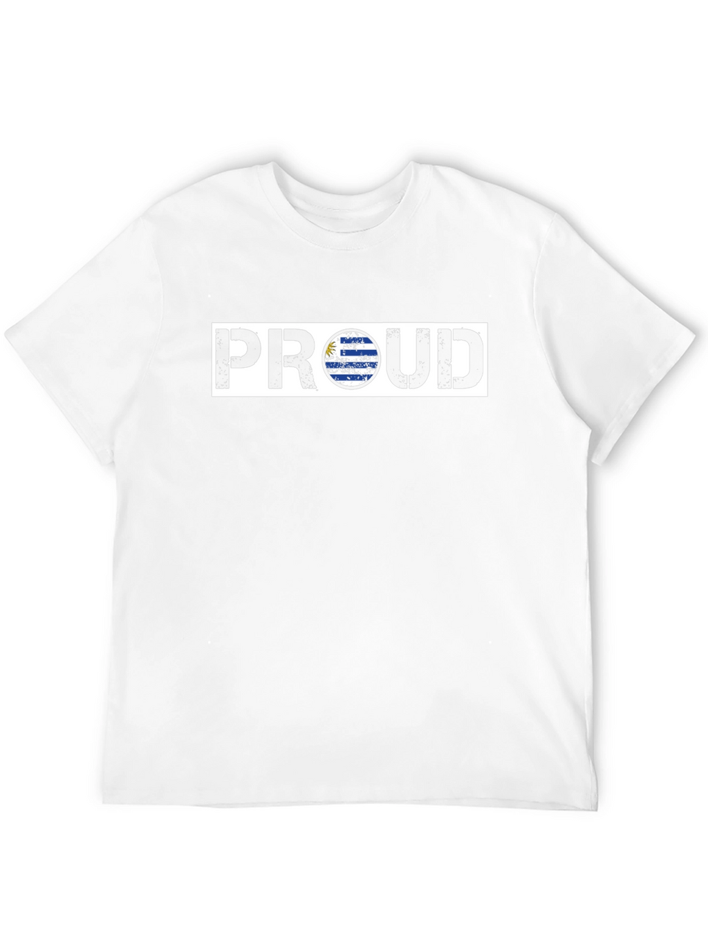 Proud Uruguay Flag Graphic T-Shirt