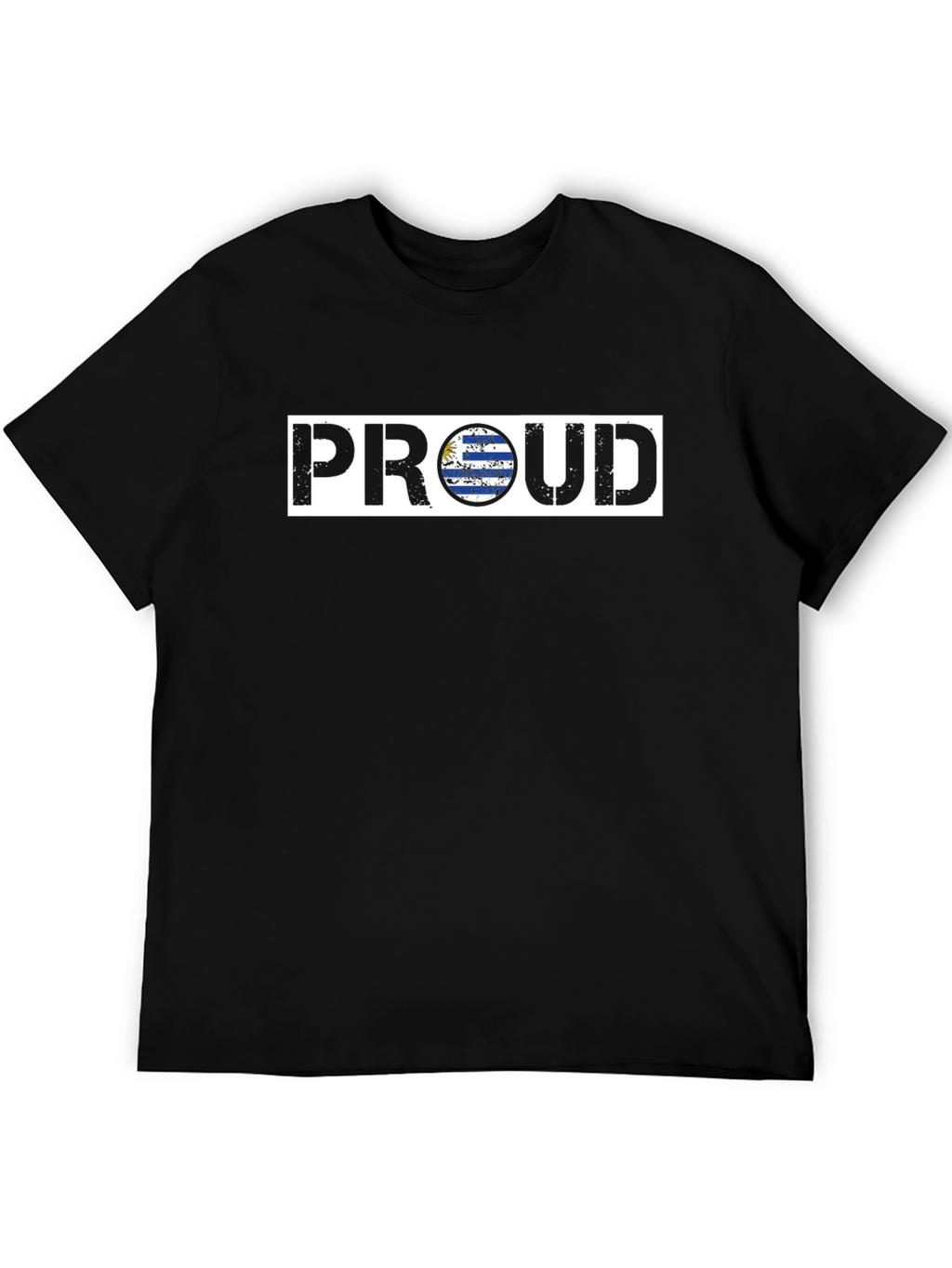 Proud Uruguay Flag Graphic T-Shirt