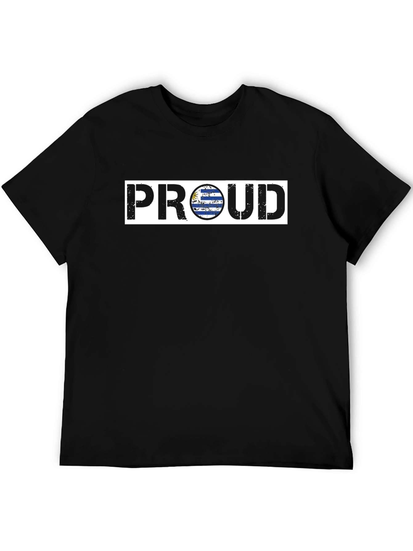 Proud Uruguay Flag Graphic T-Shirt