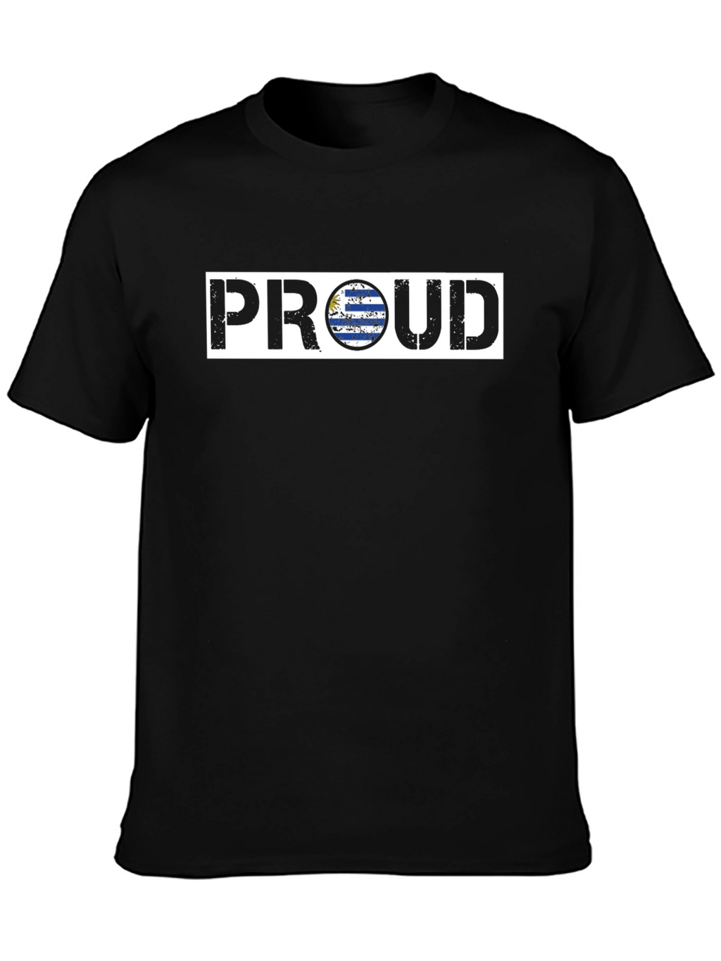 Proud Uruguay Flag Graphic T-Shirt