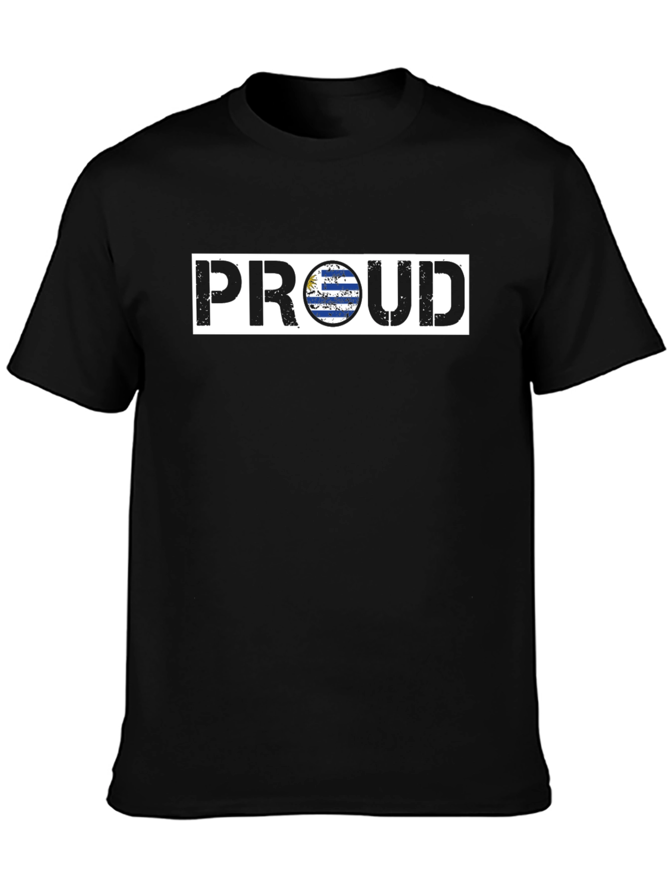 Proud Uruguay Flag Graphic T-Shirt