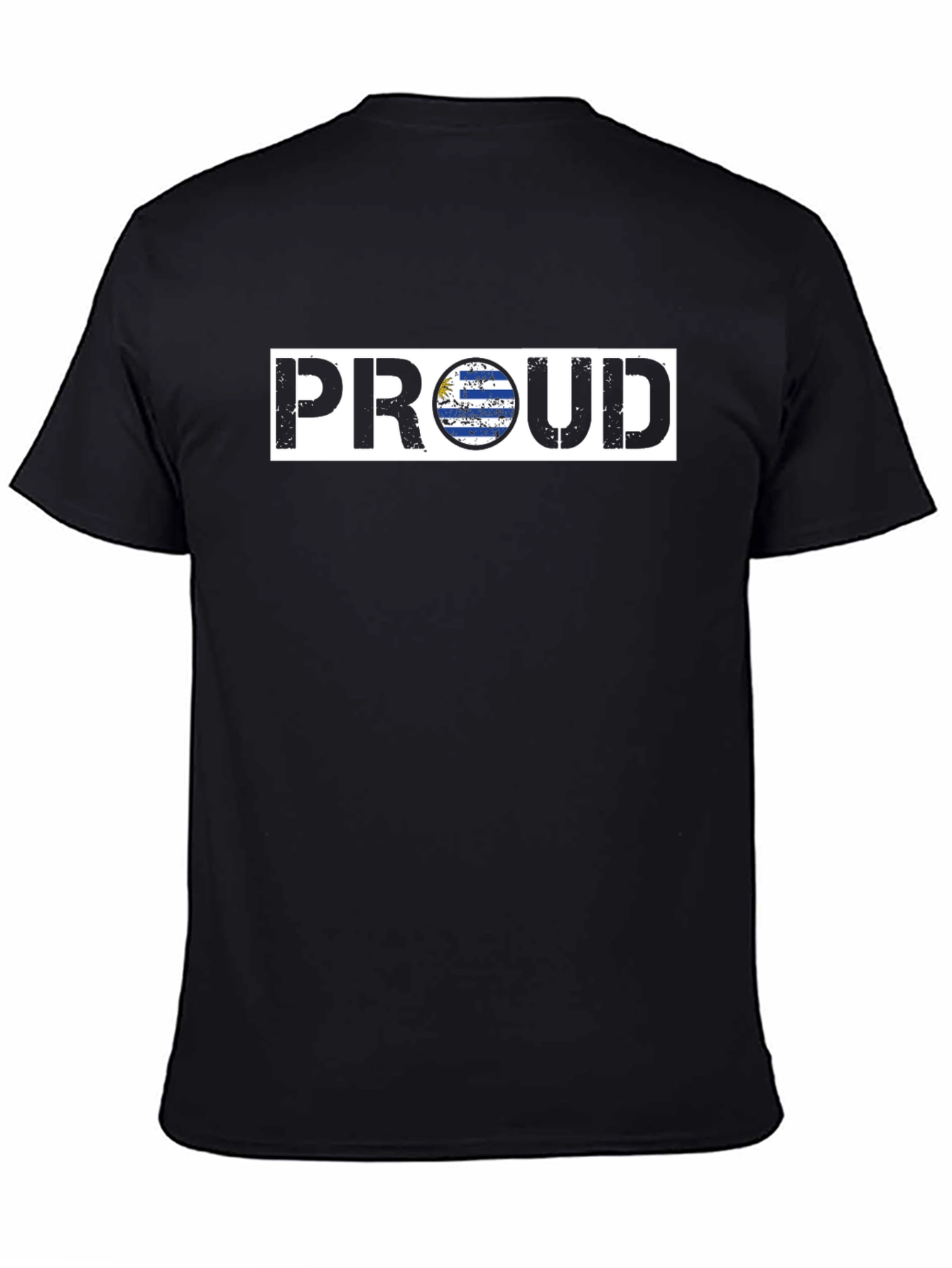 Proud Uruguay Flag Graphic T-Shirt