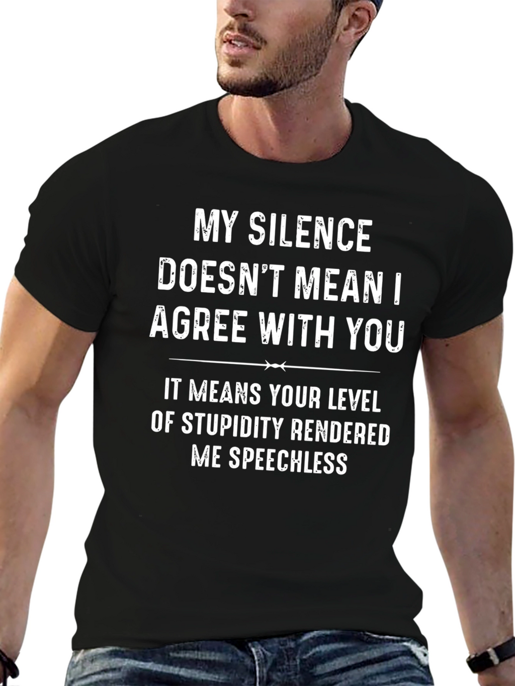 Funny Sarcastic Silence T-Shirt