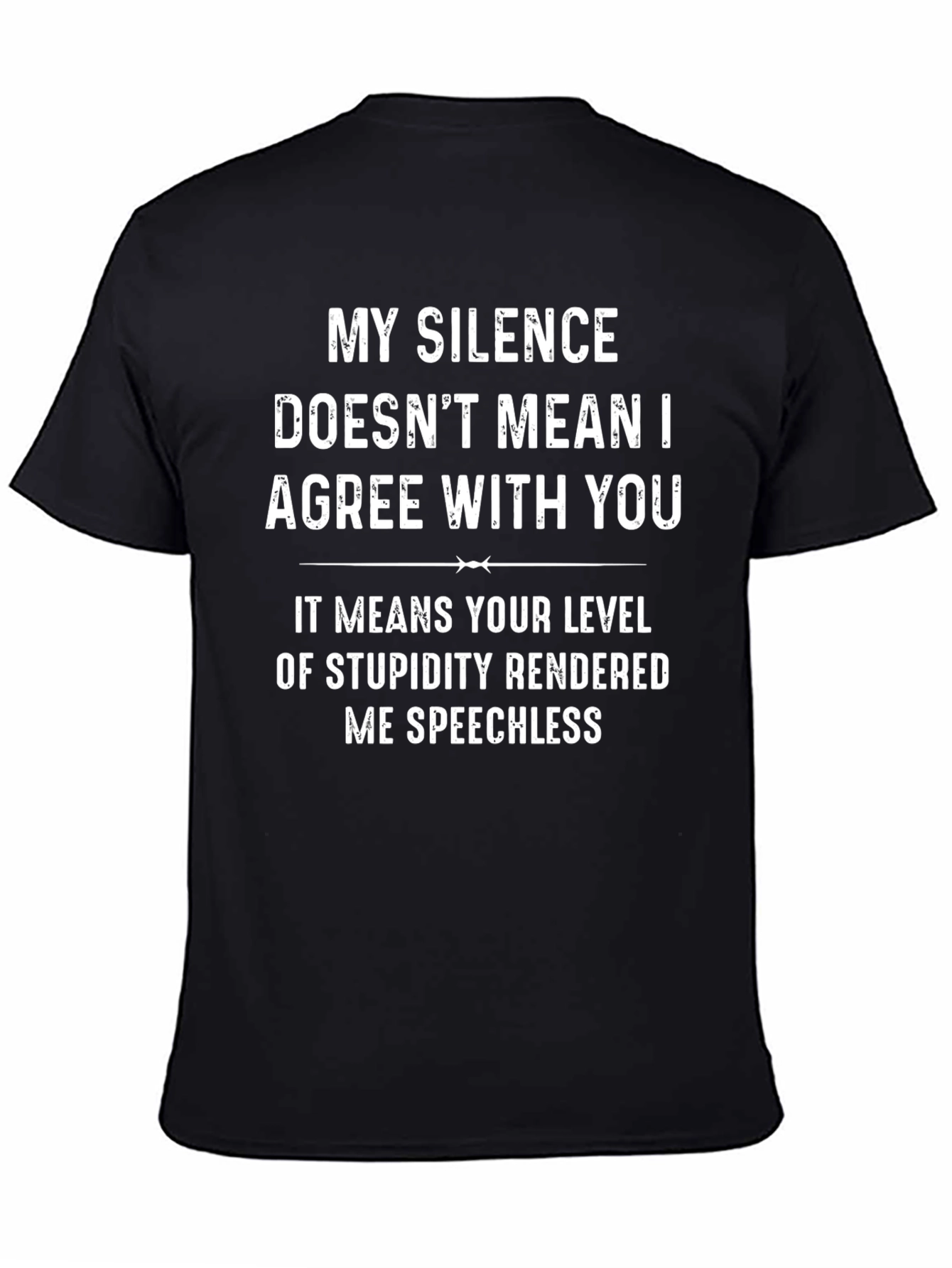 Funny Sarcastic Silence T-Shirt