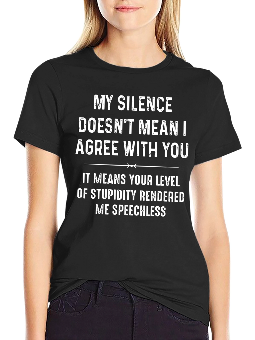 Funny Sarcastic Silence T-Shirt