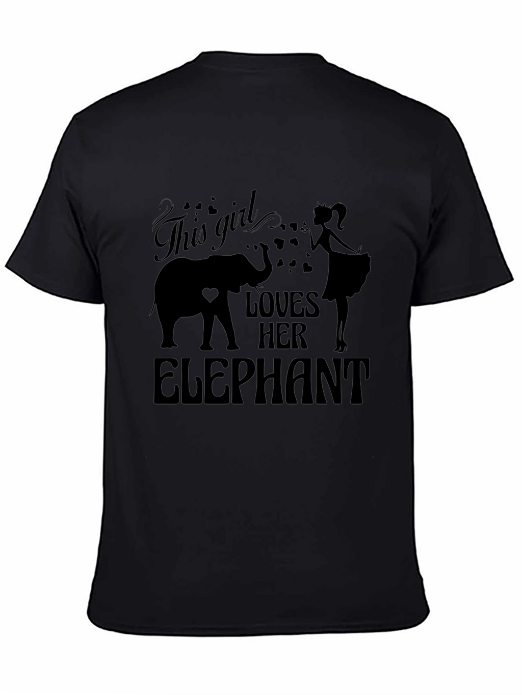 Girl Loves Her Elephant T-Shirt
