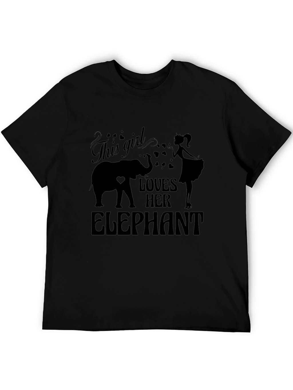 Girl Loves Her Elephant T-Shirt